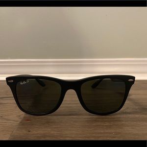 Ray Ban Tech liteforce wayfarer polarized sunglass